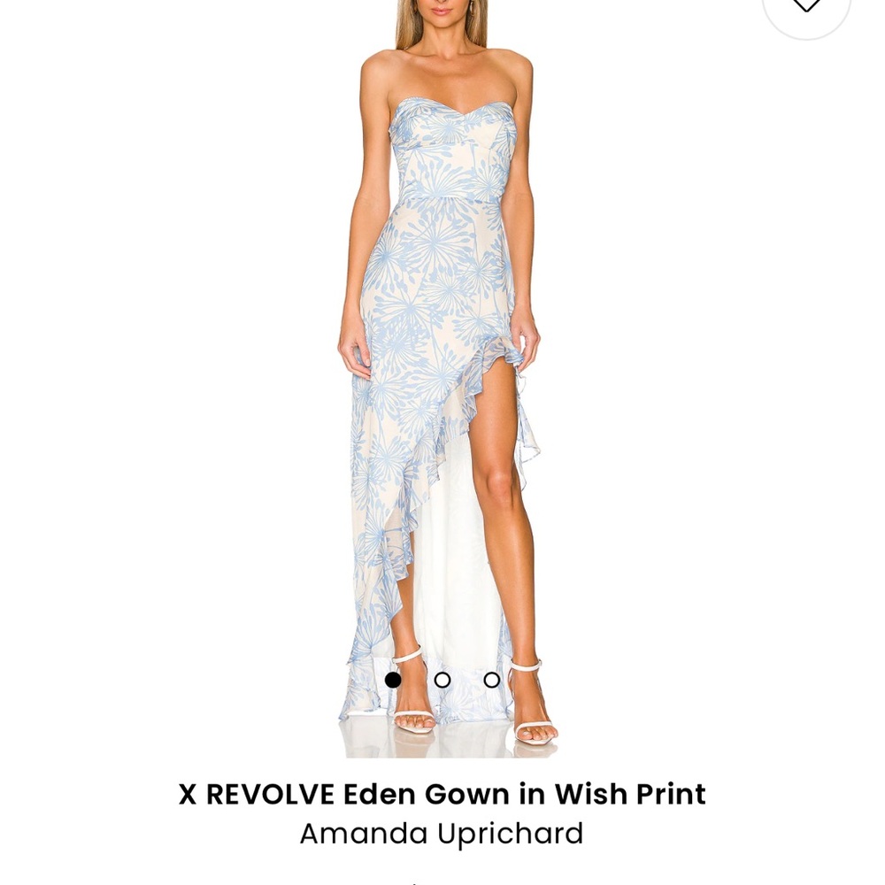 REVOLVE EDEN GOWN - AMANDA UPRICHARD